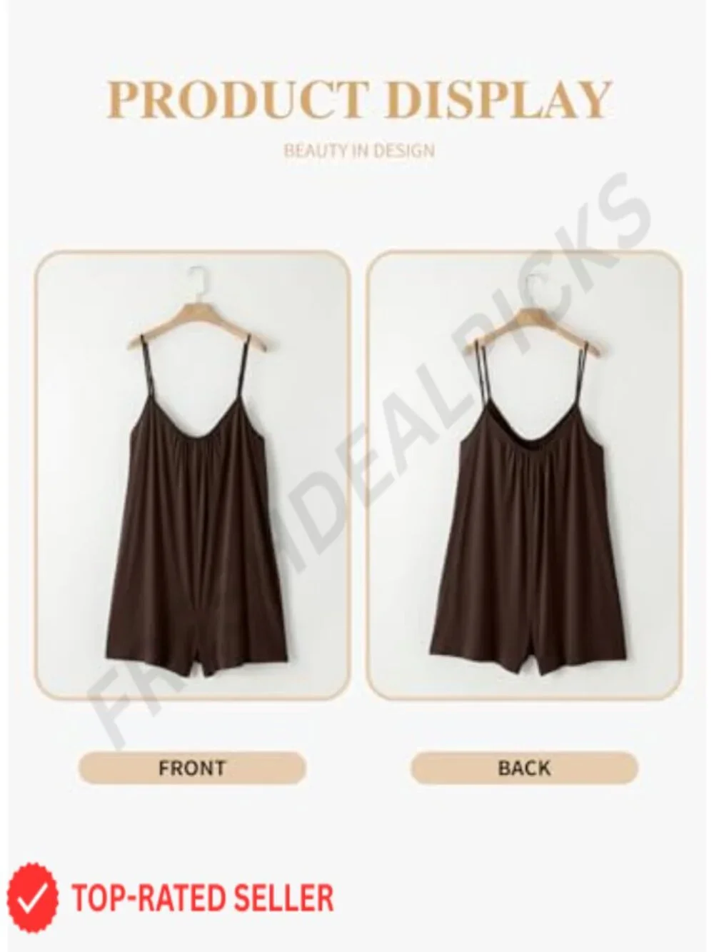 Plus Size V-Neck Sleeveless Romper Wide Leg Summer Jumpsuit